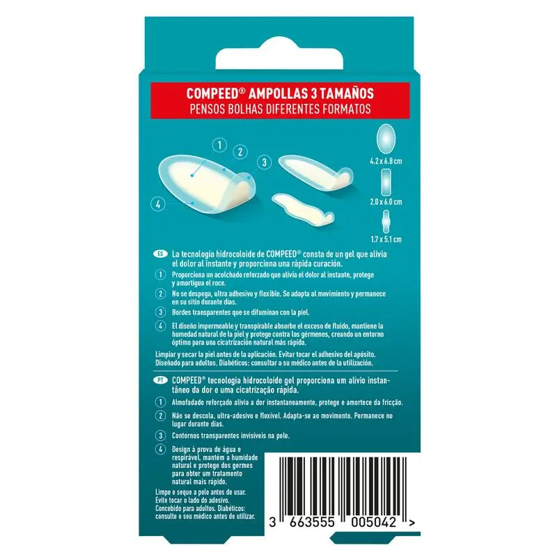 Compeed Blister Mix Pack, 10 Einheiten