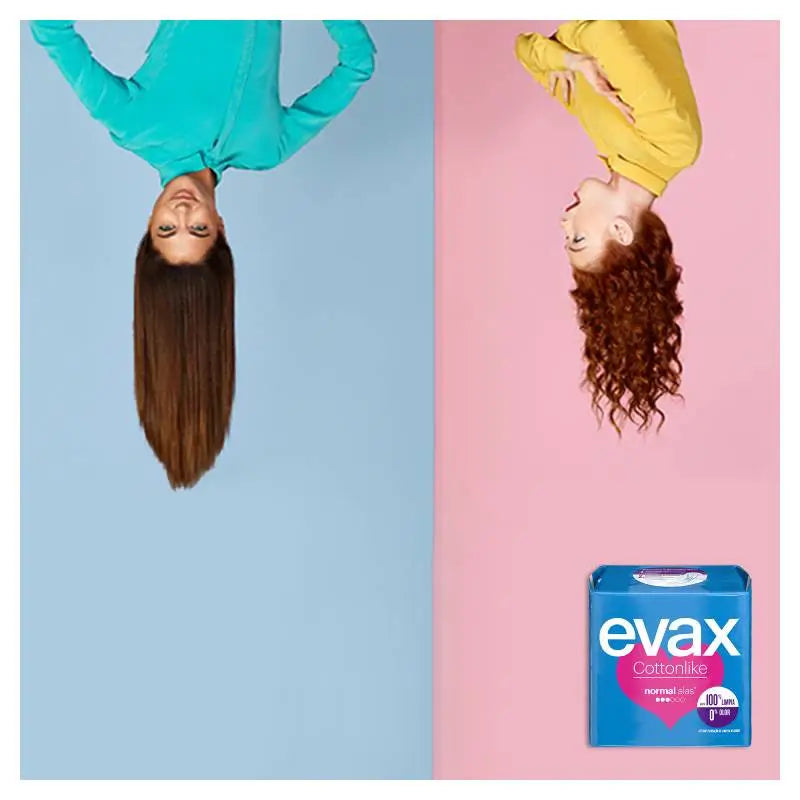 Evax Cottonlike Normal Compresses mit Flügeln 16 Stück