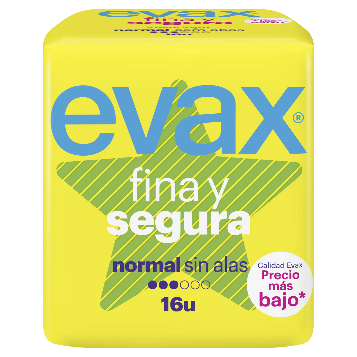 Evax Thin & Safe Normal Pads 16 Stück