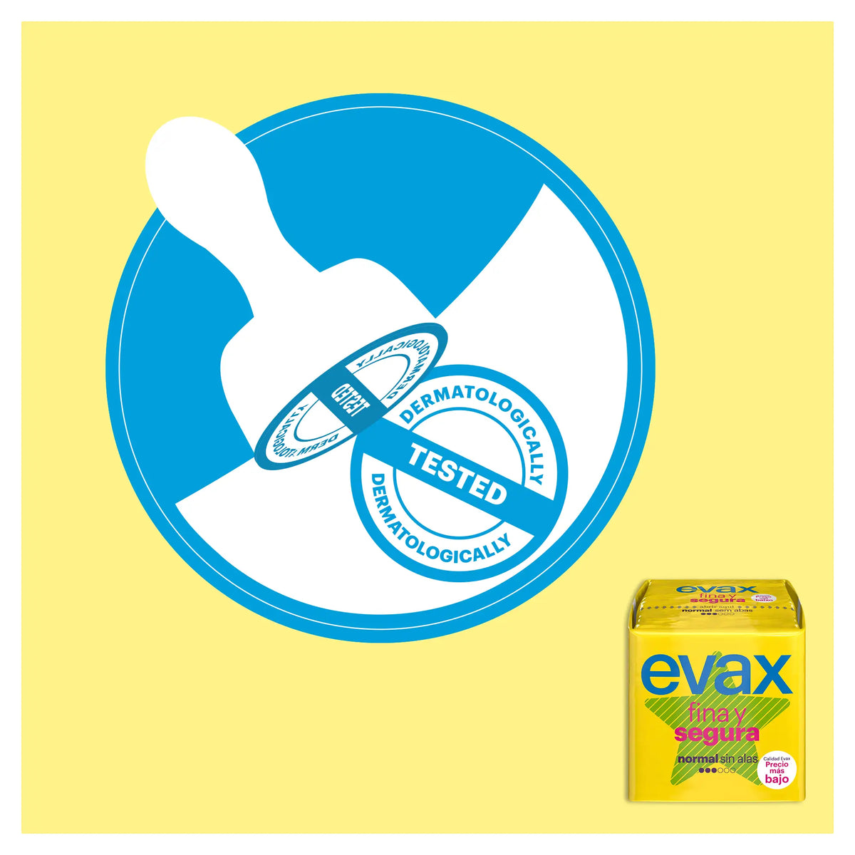 Evax Thin & Safe Normal Pads 16 Stück
