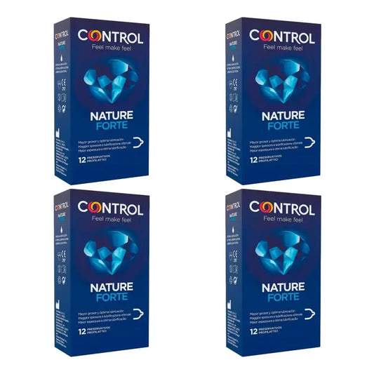 Control Nature Forte Condoms, 12-pack, pack of 4