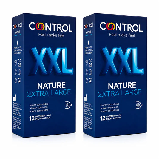 Control Nature Xxl, 12 Stück, Packung 2