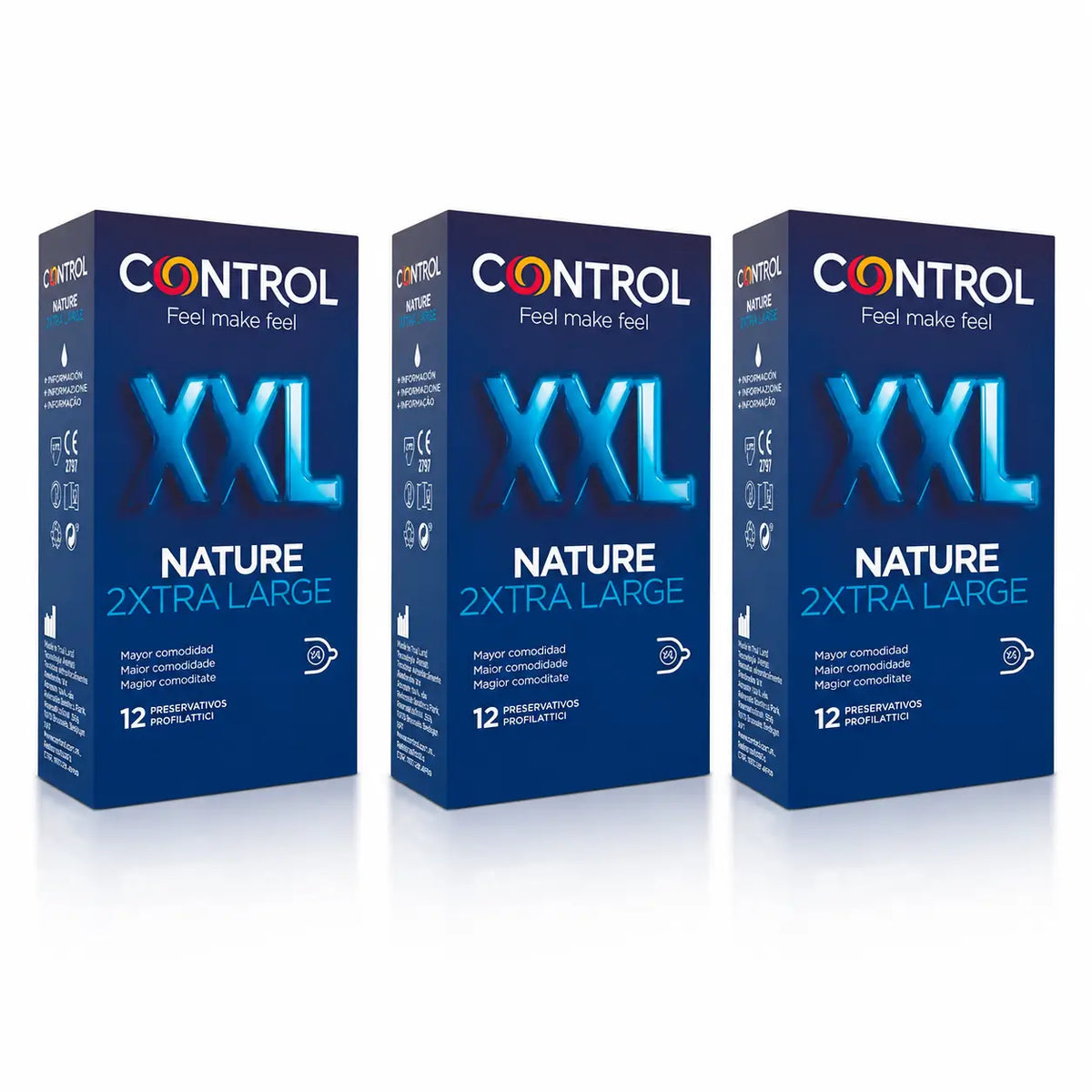 Control Nature Xxl, 12 Stück, Packung 3