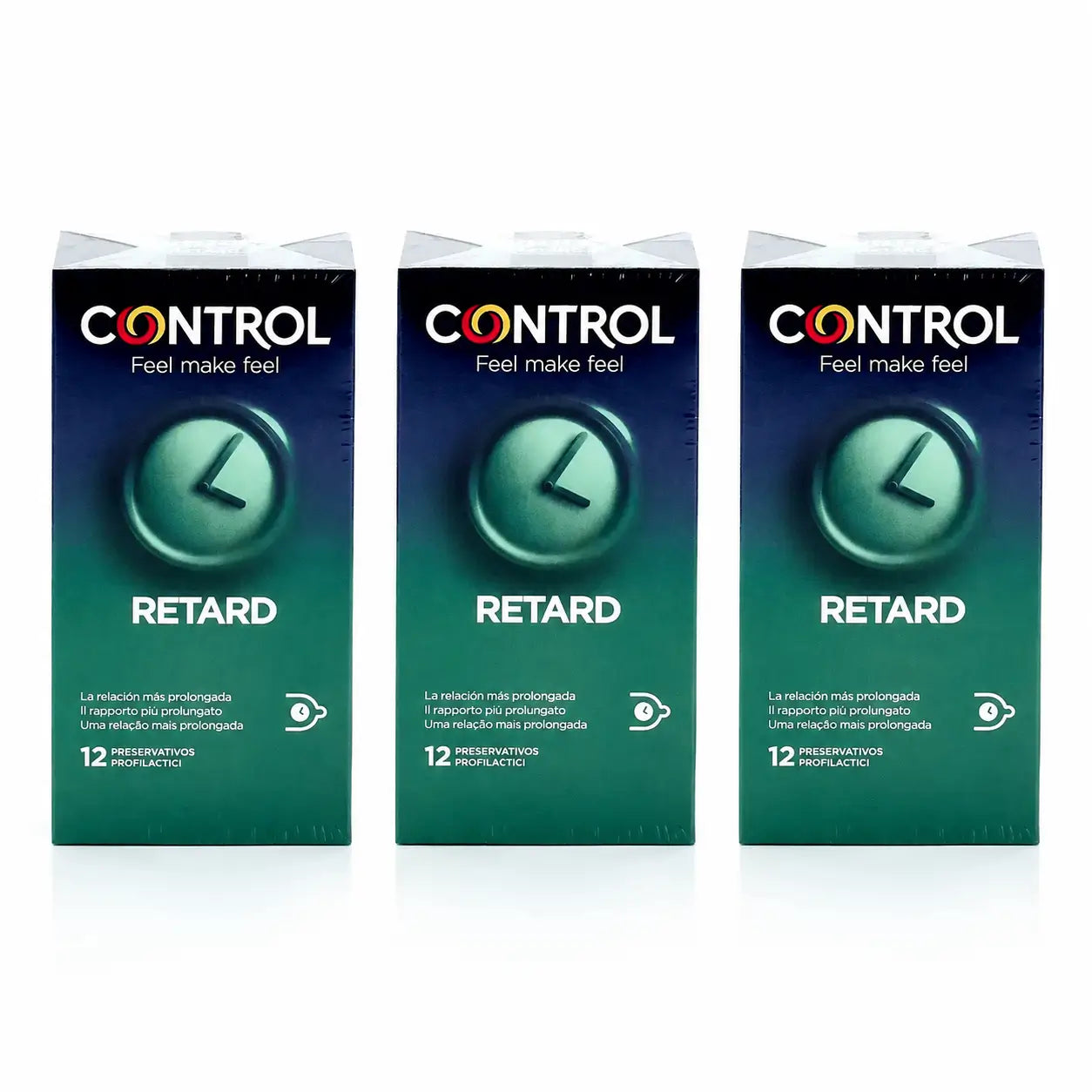 Control Non Stop Retard, 12 Stück, Packung 3