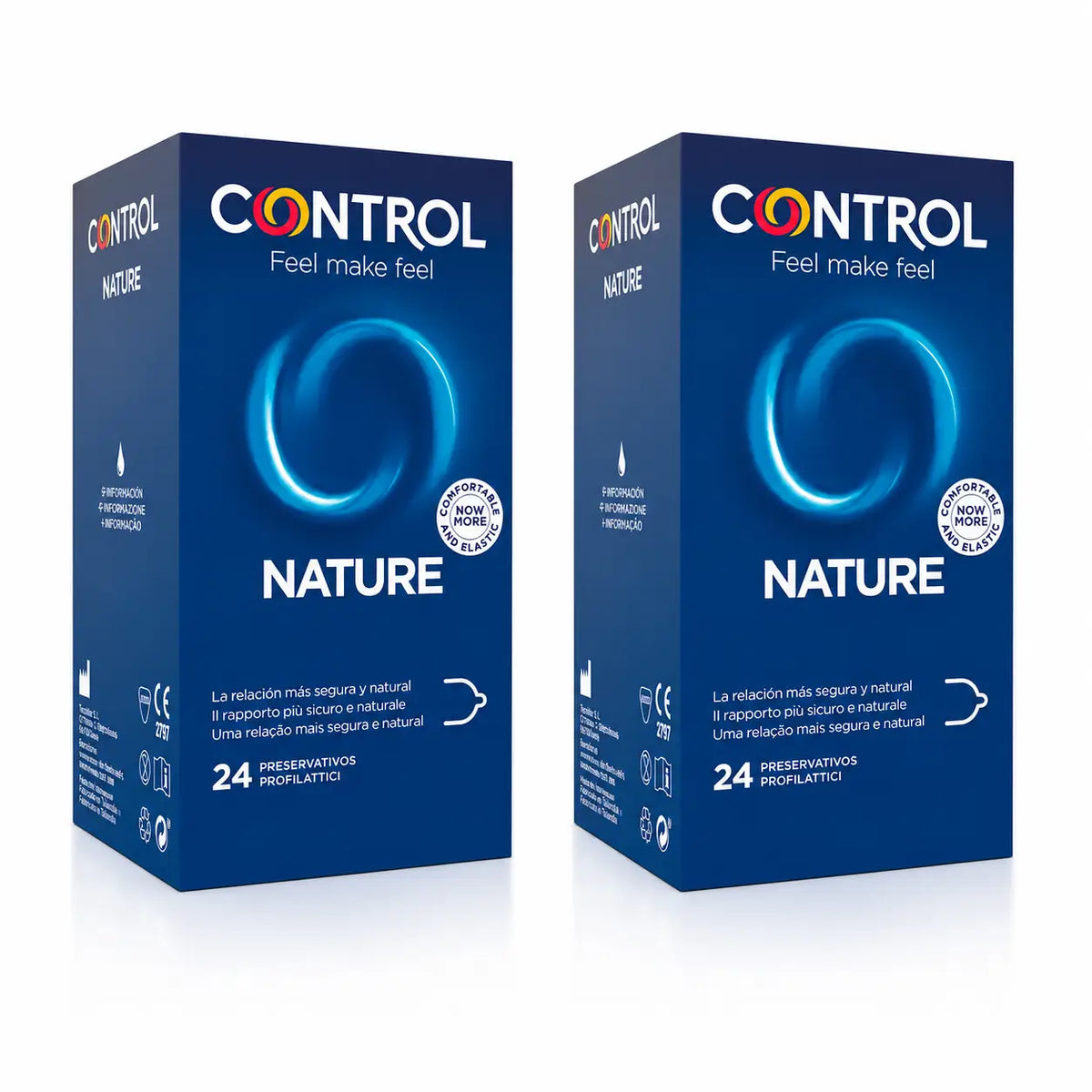 Control Kondome Natur, 24 Stück, Packung 2