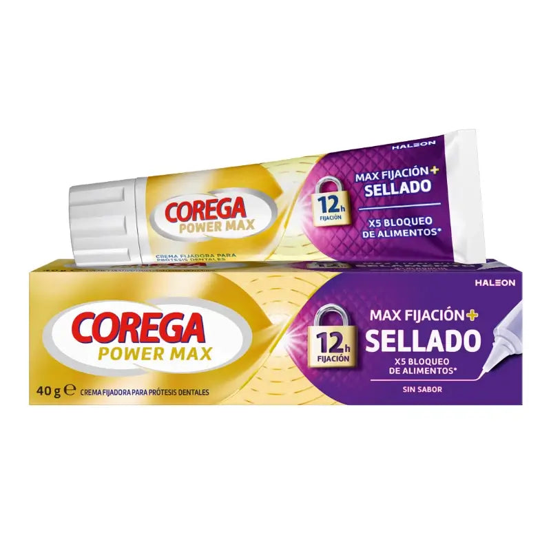 Corega Maximo Versiegelnde Fixiercreme, 40 gr