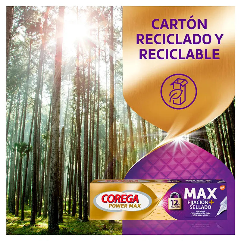 Corega Maximo Versiegelnde Fixiercreme, 40 gr