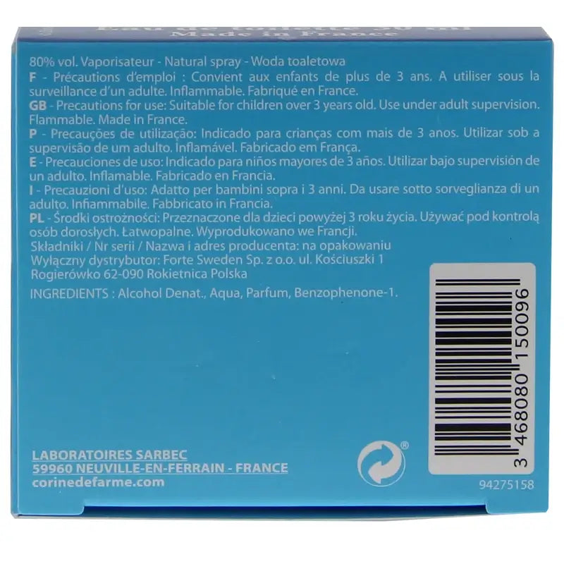 Corine De Farme Frozen Kinder Köln , 30 ml