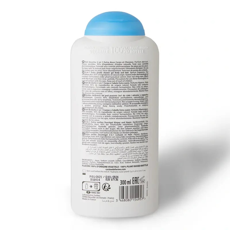 Corine De Farme Stitch Die kleine Meerjungfrau 3 in 1 Duschgel , 500 ml