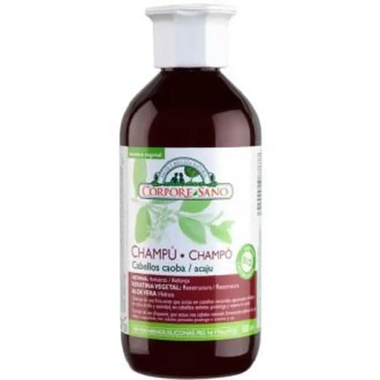 Corpore Sano Shampoo Henna Mahogany 300Ml.