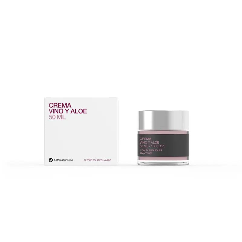Botanicapharma Facial Cream Wine & Aloe, 50 Ml