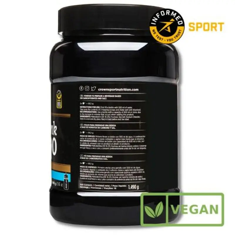 Crown Sport Nutrition Hyperdrink 90 Neutral , 1.49 kg(16 Portionen)