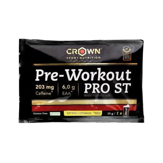 Crown Sport Nutrition Pre Workout Pro St Citrus Single Dose , 15 g