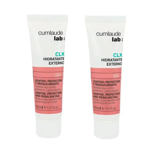 Cumlaude Lab External Moisturiser CLX, Pack 2 x 30 ml