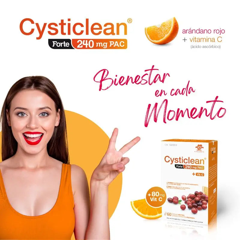 Cysticlean Forte 240 Mg Pac, 30 Kapseln