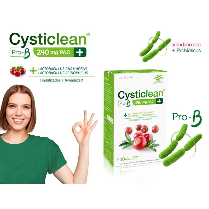 Cysticlean Prob 240 Mg Pac, 30 Kapseln