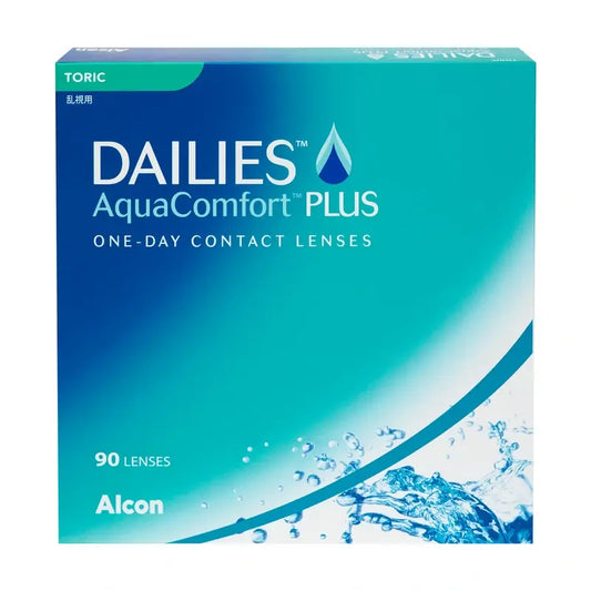 Dailies AquaComfort Plus Torische Tageslinsen, 90 Stück