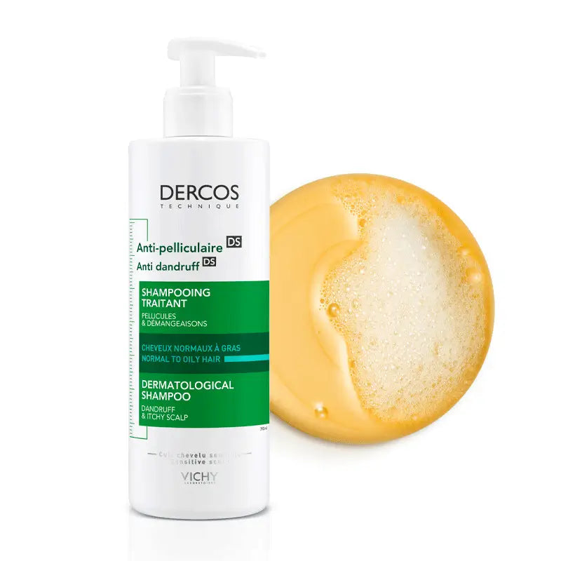 Vichy Dercos Technique Anti-Ölige Schuppen Shampoo, 390 ml