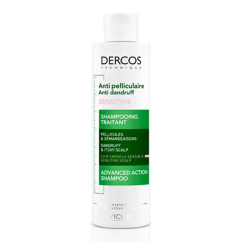 Vichy Dercos Technique Anti-Schuppen Shampoo für empfindliche Kopfhaut 200 ml
