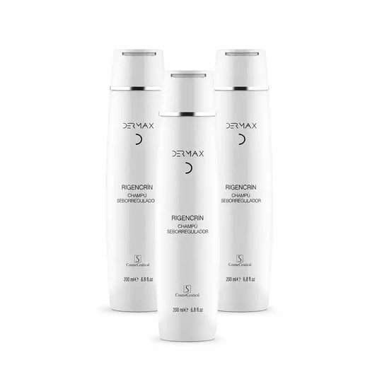 Dermax Rigencrín Talgregulierendes Shampoo, 3er-Pack à 200 ml