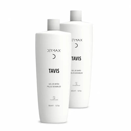 Dermax Tavis Duschgel für empfindliche Haut, 2er-Pack à 500 ml