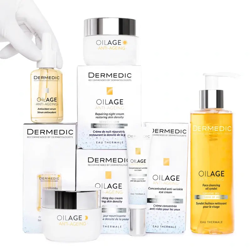 Dermedic Oilage Nourishing Anti-Wrinkle Day Cream - stellt die Hautdichte wieder her, 50 ml