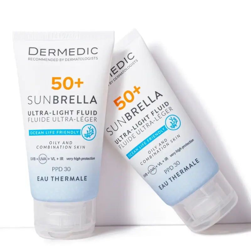 Dermedic Sunbrella Ultralight Fluid Spf 50+ Fettige & Mischhaut, 40 ml