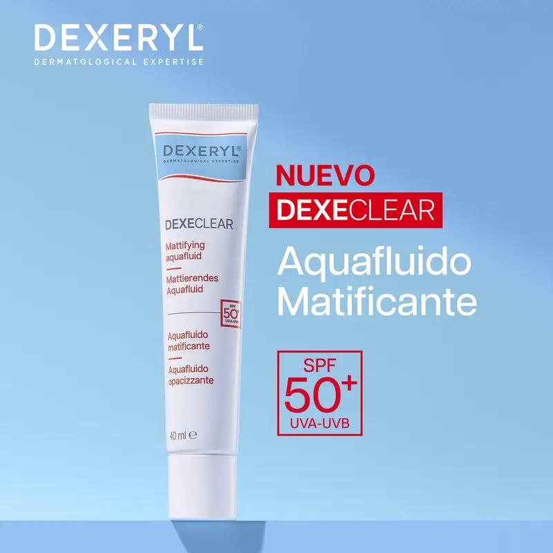 Dexeryl Dexeclear Mattierendes Aquafluid Spf50+ , 40 ml