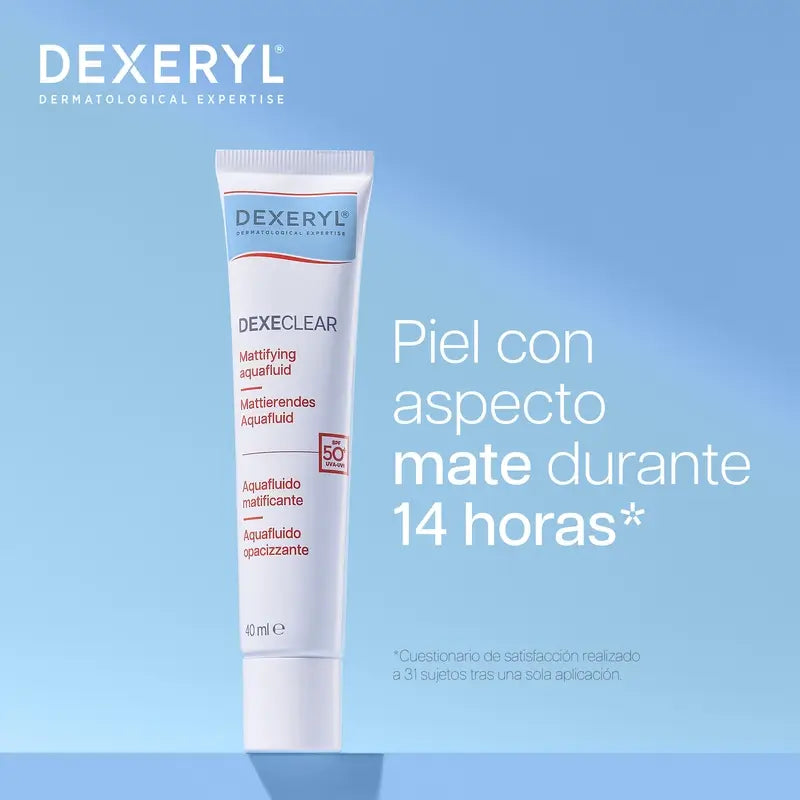 Dexeryl Dexeclear Mattierendes Aquafluid Spf50+ , 40 ml
