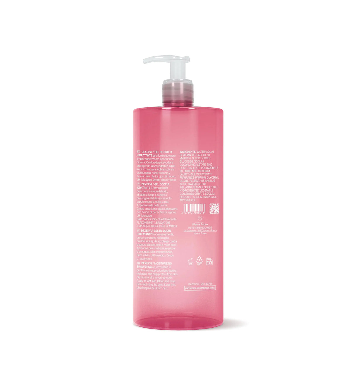 Dexeryl Feuchtigkeitsspendendes Duschgel, 500 ml