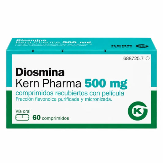 Diosmin Kern Pharma 500 mg, 60 Filmtabletten