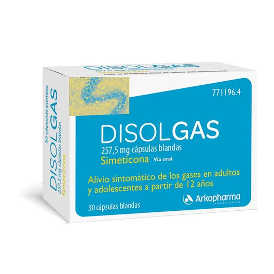 Arkopharma Disolgas, 30 capsules