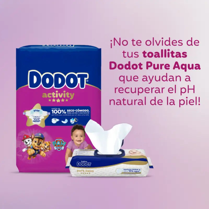 Dodot Activity Größe 6+ (+14 kg), 44 Windeln