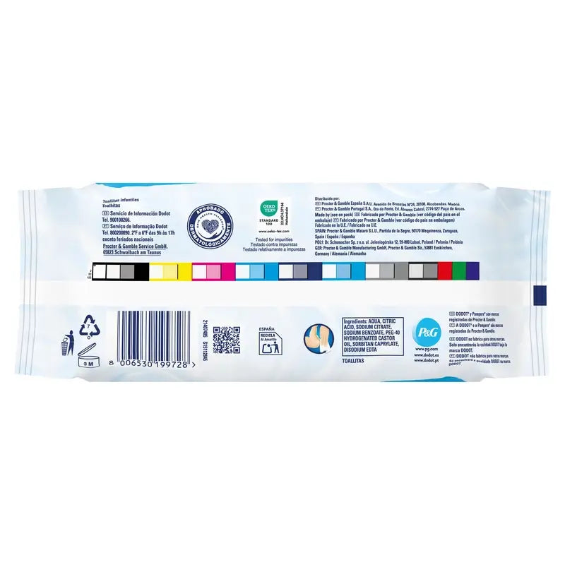Dodot Tücher 99% Aqua, 15x60, 900 Stück.