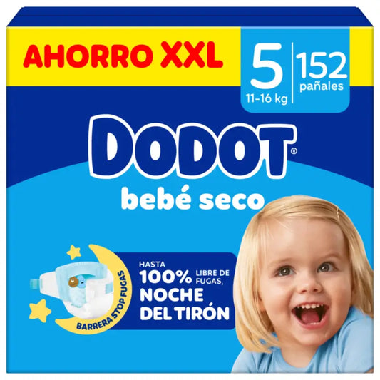 Dodot Baby Dry Größe 5, 152 Windeln