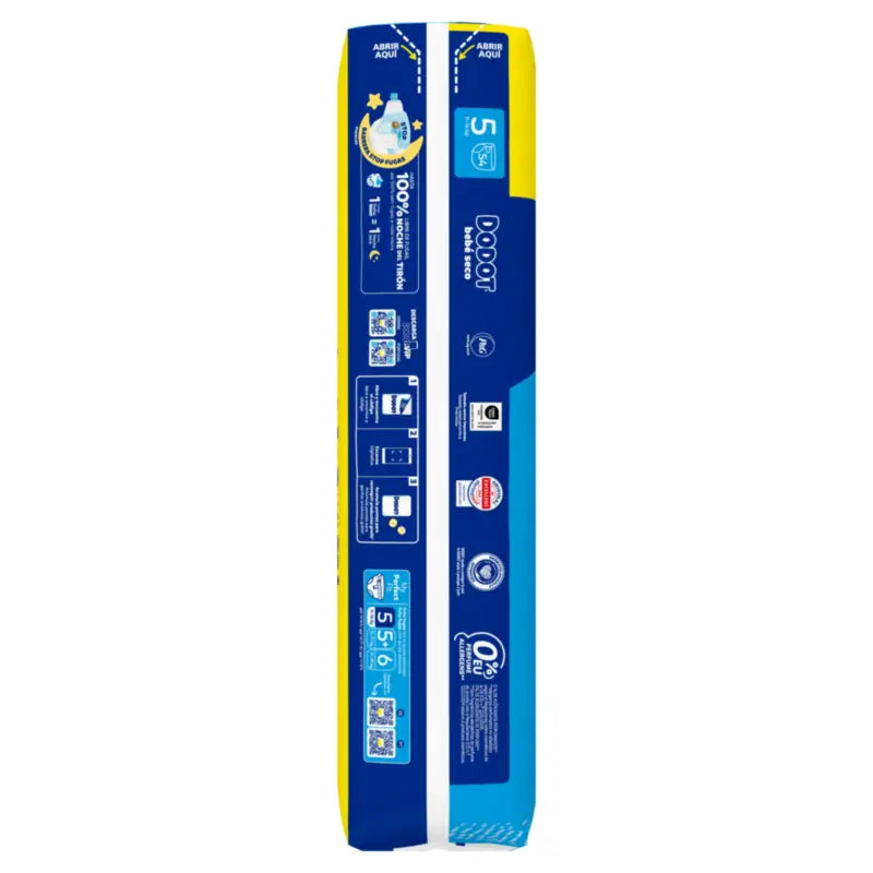 Dodot Baby Dry Größe 5 (11-16 Kg) , 54 Windeln