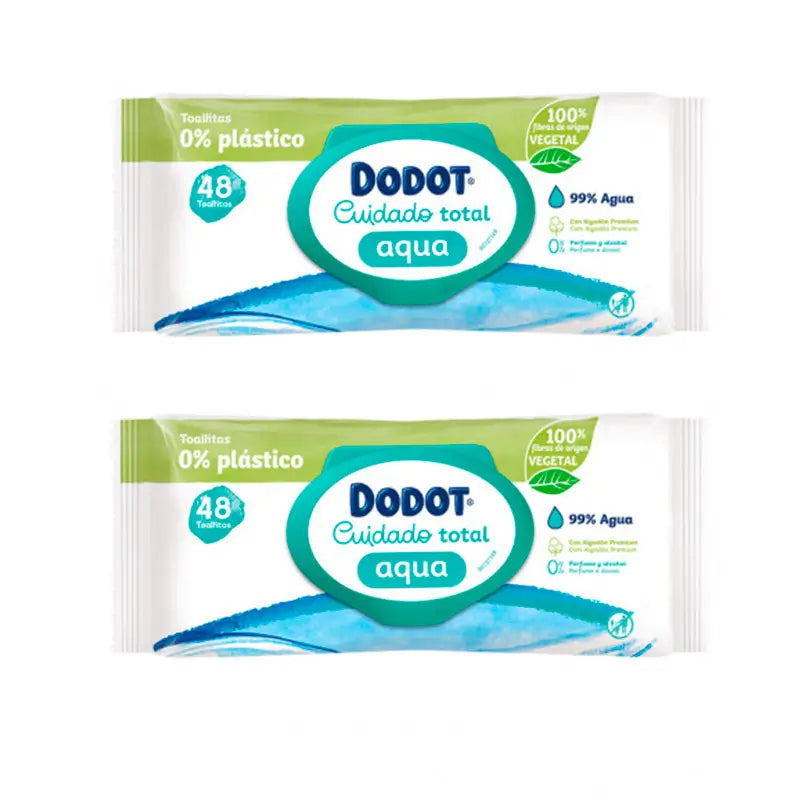 Dodot Dodot Total Care Aqua Wipes, 48 pieces