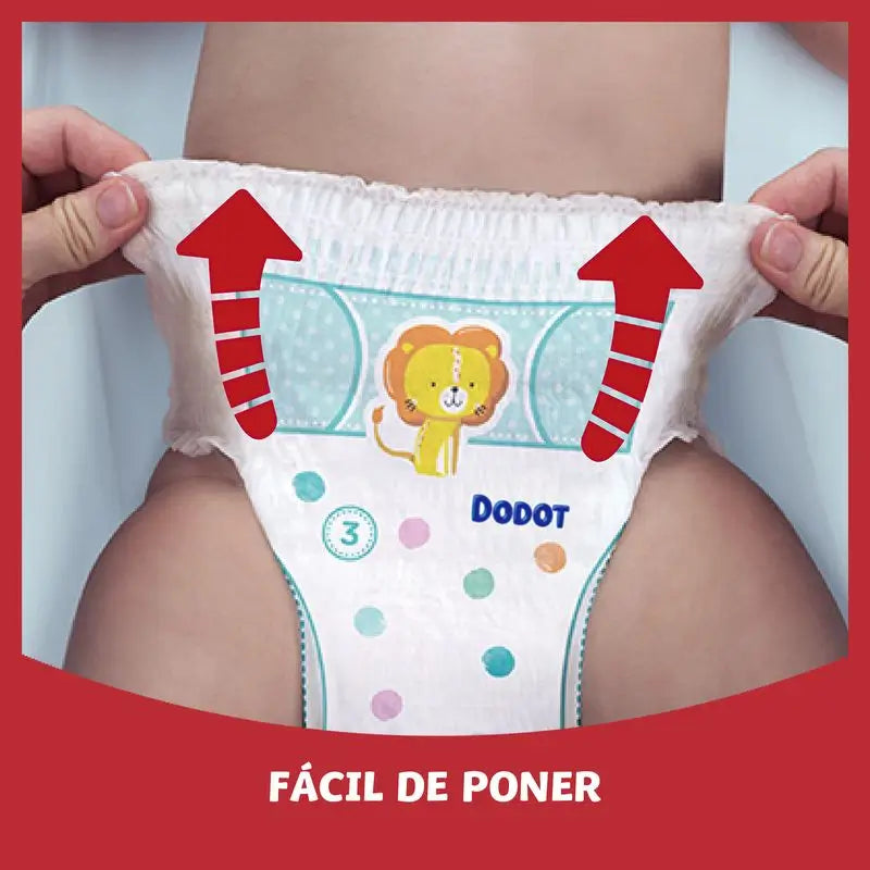 Dodot Pants Panty Größe 6 (+15 Kg), 27 Windeln