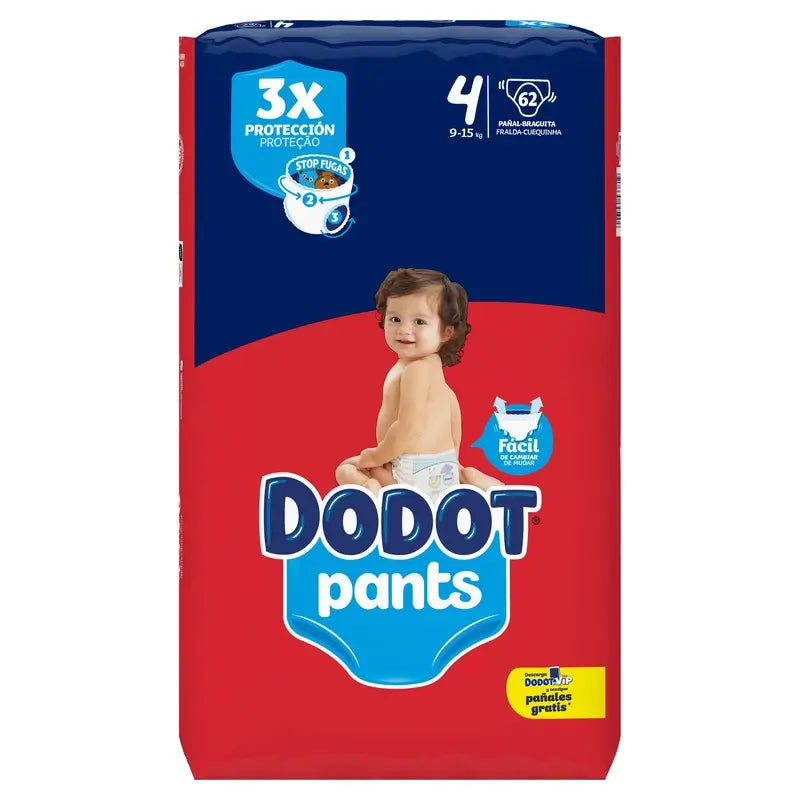 Dodot Pants Panty Größe 4, 62 Windeln