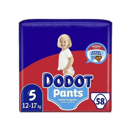 Dodot Pants Panty Size 5, 58 Nappies