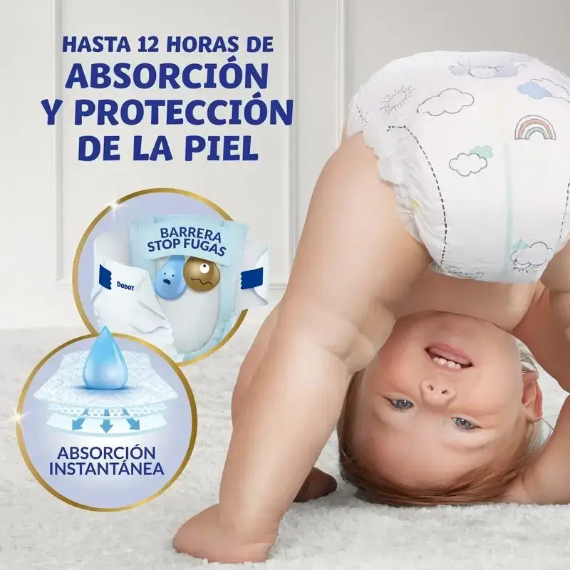 Dodot Sensitive Größe 4+, 144 Windeln