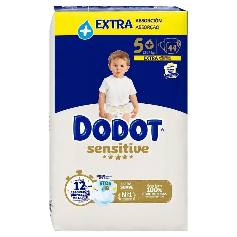 Dodot Sensitive Größe 5, 132 Windeln