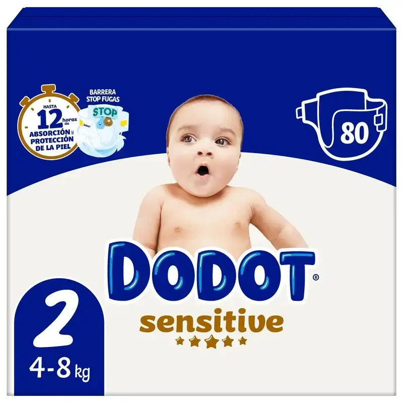 Dodot Sensitive Größe 2, 160 Windeln
