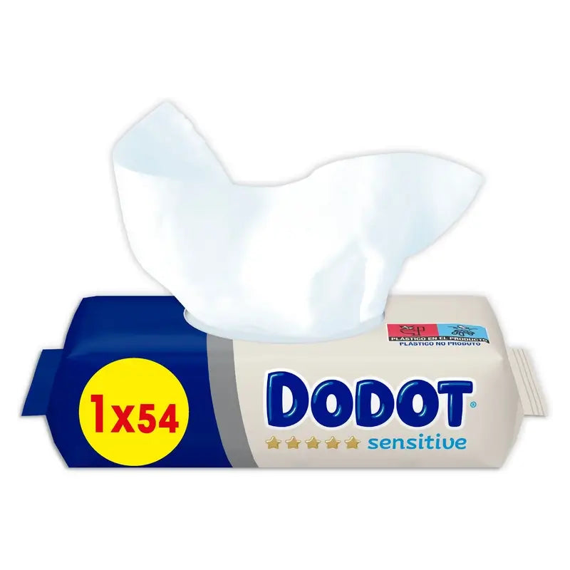 Dodot Sensitive Wischtücher, 1X54 (54 Einheiten)