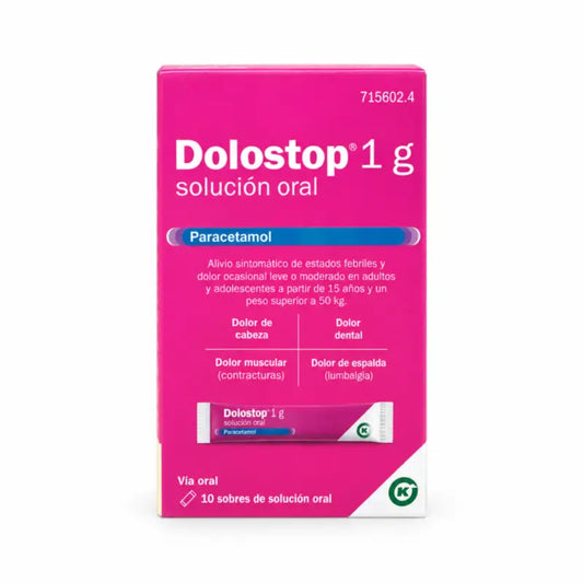 Dolostop 1 g Lösung zum Einnehmen 10 Sachets