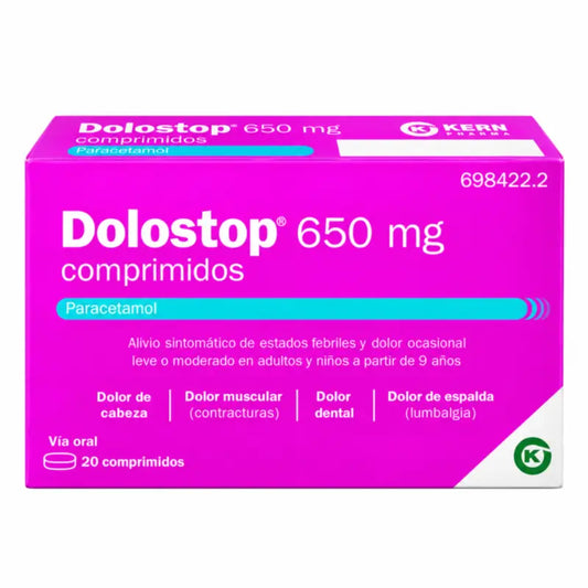Dolostop 650 mg 20 Tabletten