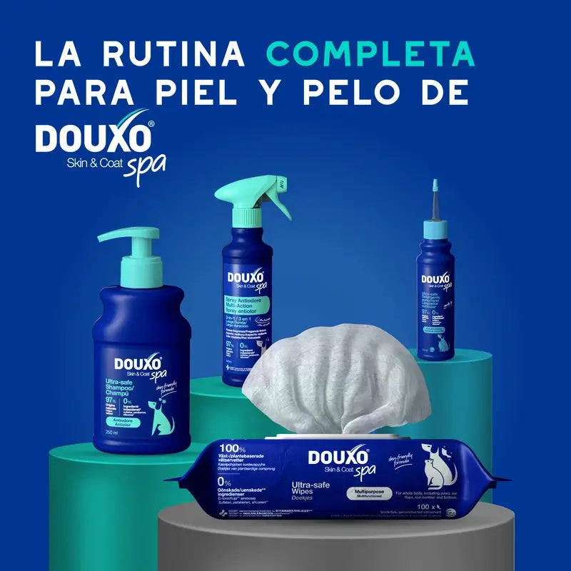 Douxo Skin & Coat Spa Multi-Action-Anti-Geruchs-Spray für Hunde, 340 ml