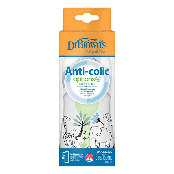 Dr.Brown's Wide Mouth Bottle 150ml Selva PP Options +