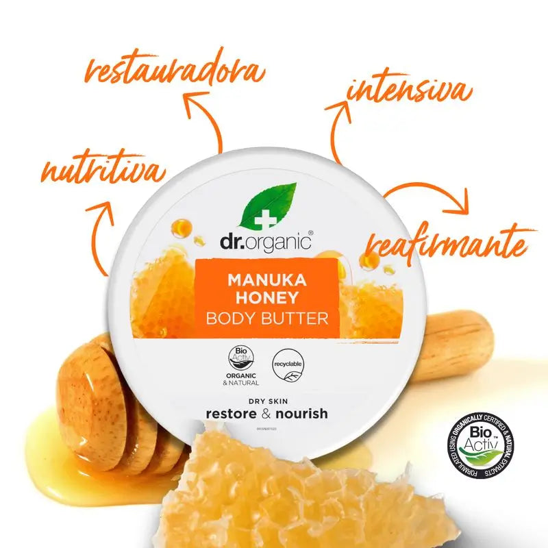 Dr. Organic Manuka Honig Körpercreme 200ml.