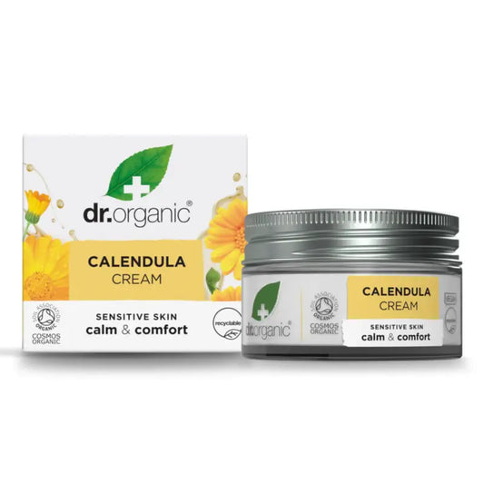 Dr. Organic Calendula Feuchtigkeitscreme für empfindliche Haut 50Ml